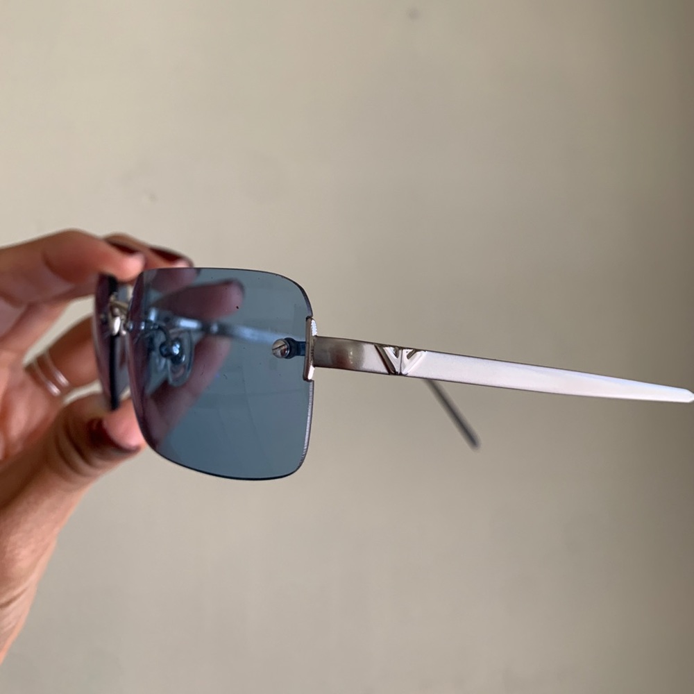 Vintage Emporio Armani sunglasses blue lenses